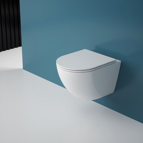 Унитаз Esbano Gardena-49T ESUPGARD49TW подвесной с сиденьем Микролифт фаянс подвесной