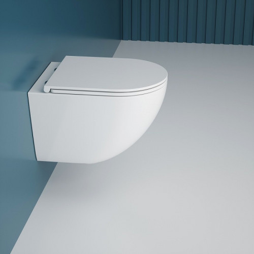 Унитаз Esbano Gardena-49T ESUPGARD49TW подвесной с сиденьем Микролифт фаянс подвесной