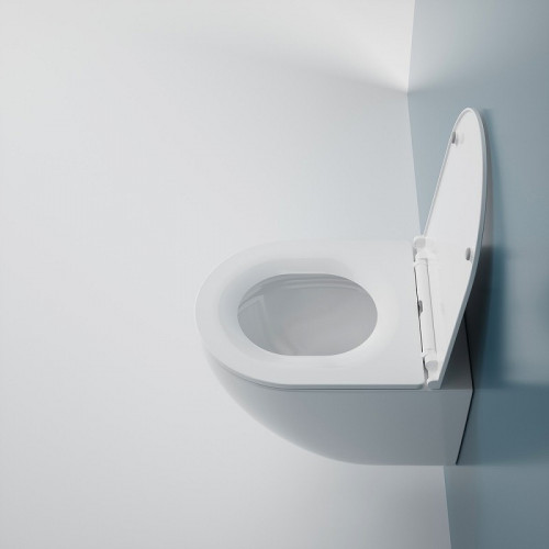 Унитаз Esbano Gardena-49T ESUPGARD49TW подвесной с сиденьем Микролифт фаянс подвесной