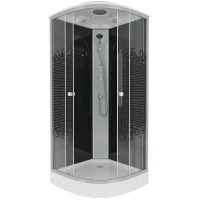 Душевая кабина Niagara Eco 90x90 NG-4501-14BLACK без гидромассажа