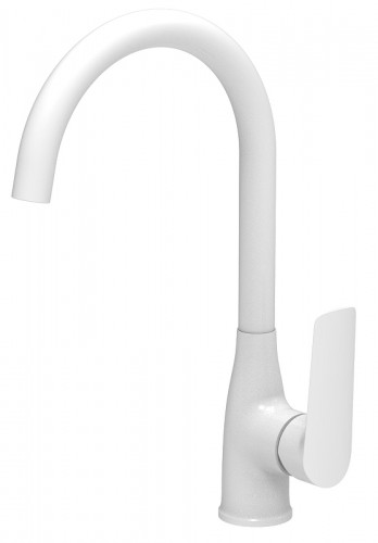 Смеситель для кухни ESKO Lagos White LG519W цвет Белый матовый