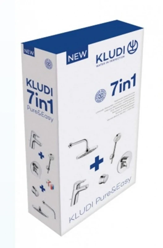 Комплект смесителей Kludi Pure Easy 376300565 Хром латунь