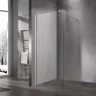 Душевая перегородка Vincea Walk-In 90 VSW-1H900CLBN профиль Брашированный никель стекло прозрачное