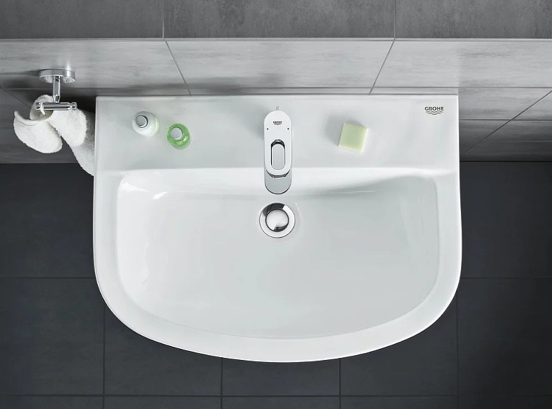 Смеситель для раковины Grohe BauLoop 23335000 Хром латунь