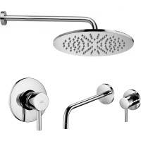 Комплект смесителей Paffoni Light KITLIG011CR006 Хром латунь