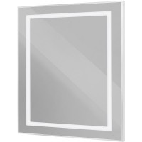 Зеркало BelBagno Kraft 80 SPC-KRAFT-800-800-SENS-AL с подсветкой Сатин с сенсорным выключателем стекло