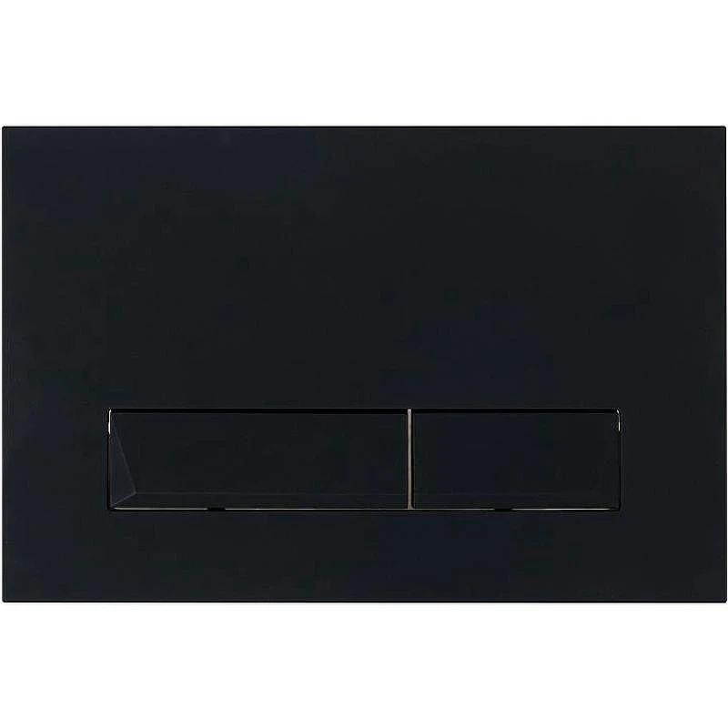 Клавиша смыва BelBagno Marmi BB012-MR-NERO.M Черная матовая