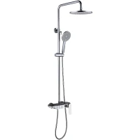Душевая система RGW Shower Panels SP-33 51140133-01 Хром латунь на стену