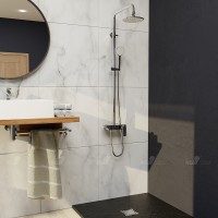 Душевая система RGW Shower Panels SP-33 51140133-01 Хром латунь на стену