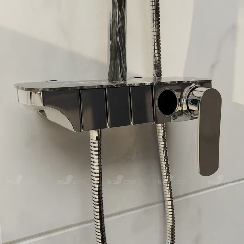 Душевая система RGW Shower Panels SP-33 51140133-01 Хром латунь на стену
