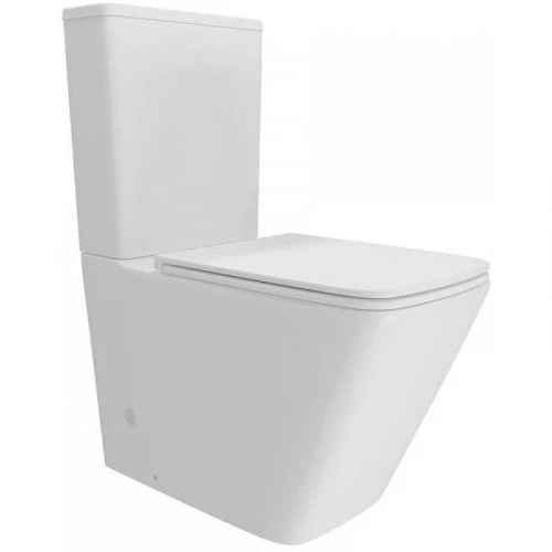 Унитаз компакт WellWant Aura WWUN2113WS цвет Белый с бачком и сиденьем Микролифт