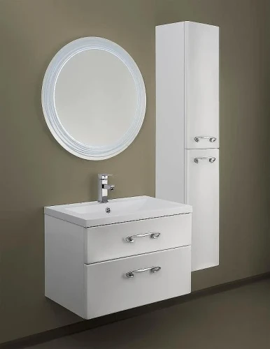 Зеркало Marka One Belle 75 Light У26304 с подсветкой