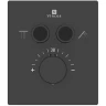 Душевая система Vincea Inspire VSFW-321MT1RMB с термостатом Черная матовая латунь встраиваемый