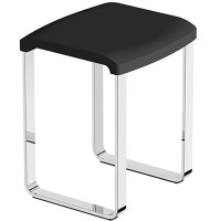 Стул в ванную комнату Black&amp;White Swan 0193sn0 Темно-серый