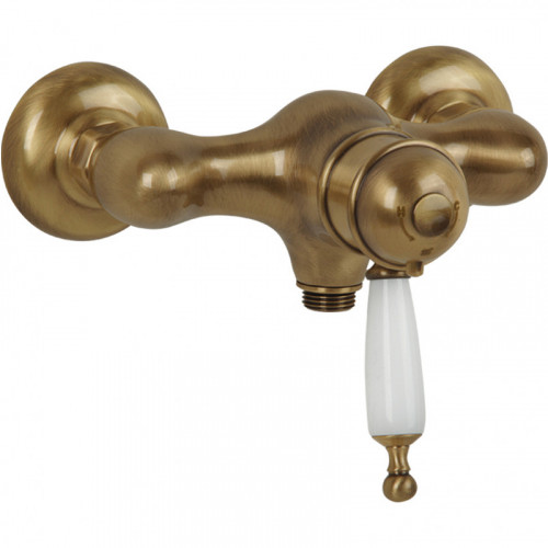 Смеситель для душа Migliore Oxford 19090 с термостатом Бронза латунь на стену