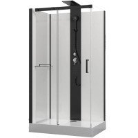 Душевая кабина Black&amp;White Galaxy 8708000 с гидромассажем