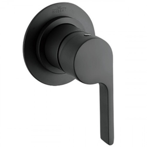 Смеситель для душа Webert DoReMi DR880101560 Черный матовый встраиваемый