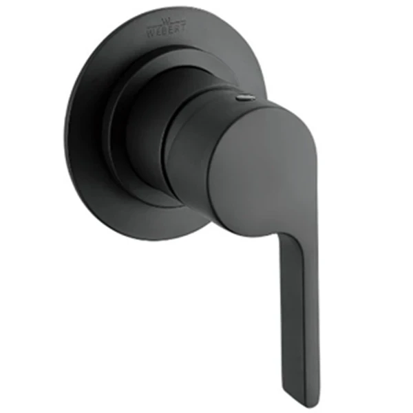 Смеситель для душа Webert DoReMi DR880101560 Черный матовый встраиваемый