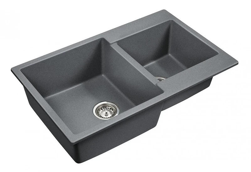 Кухонная мойка Emar Quartz 80 EMQ-2800.Q цвет Антрацит