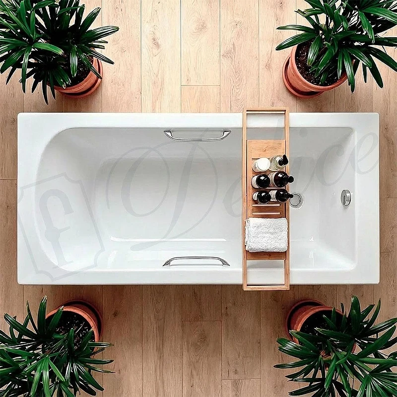 Ванна из искусственного камня Delice Scandi 170х80 DLR330027R-G цвет Белый