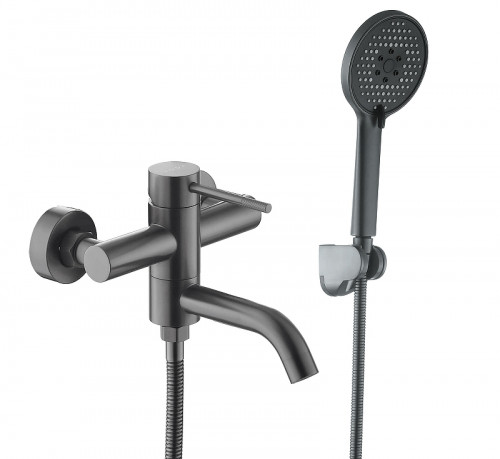 Смеситель для ванны Voda Vessel Gun Metal VSL54GM цвет Gun Metal