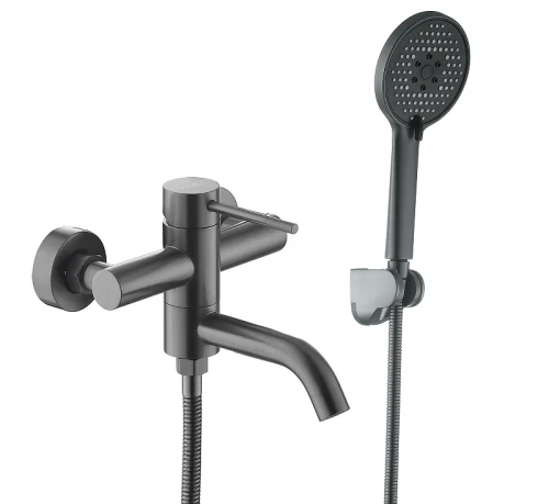 Смеситель для ванны Voda Vessel Gun Metal VSL54GM цвет Gun Metal