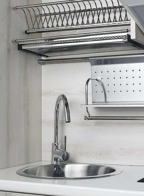 Смеситель для кухни Oulin OL-8006 цвет Хром