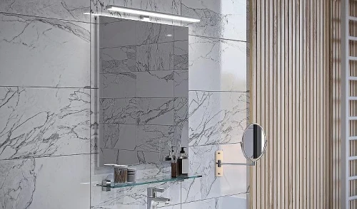 Зеркало Velvex Klaufs 60 zkKLA.60-14 с подсветкой и с сенсорным выключателем