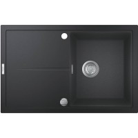 Кухонная мойка Grohe K400 78 31639AP0 Черный гранит искусственный камень (литьевой мрамор) встраиваемый