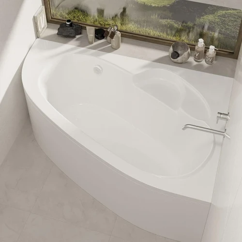 Акриловая ванна Alba Spa Katrina 150х100 R ВАС026030П100 без гидромассажа