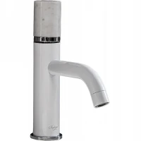 Смеситель для раковины Boheme Stick 121-W-MR-WHITE Белый латунь