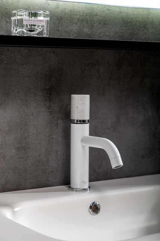 Смеситель для раковины Boheme Stick 121-W-MR-WHITE Белый латунь