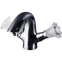 Смеситель для раковины Boheme Camelia 271 Хром латунь