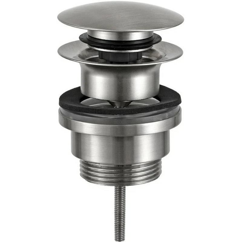 Донный клапан Remer SS905CCR114 click-clack Нержавеющая сталь