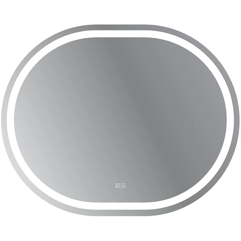 Зеркало Cezares Giubileo 100 CZR-SPC-GIUBILEO-1000-800-TCH-WARM с подсветкой с сенсорным выключателем и подогревом стекло