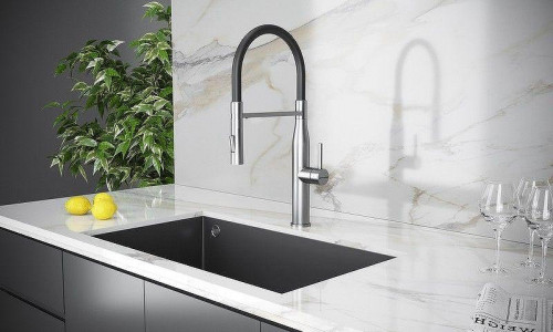 Смеситель для кухни KUCHENSTERN KERN-E 406GL40 цвет Золото