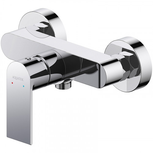 Смеситель для душа Aquatek Лира AQ1460CR Хром латунь на стену