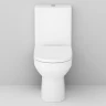 Комплект унитаза компакт AM.PM Spirit CK70DC с бачком с сиденьем Микролифт и аксессуарами для ванной комнаты фарфор напольный