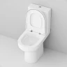 Комплект унитаза компакт AM.PM Spirit CK70DC с бачком с сиденьем Микролифт и аксессуарами для ванной комнаты фарфор напольный