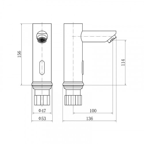 Смеситель для раковины Fashun A513-1 цвет Сатин