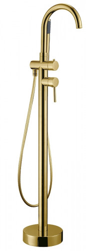 Смеситель для ванны AltroBagno Metropoli 020203 OrSp цвет Золото матовое