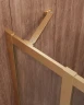 Душевой уголок Cezares Molveno 130x100 MOLVENO-RH-2-130/100-C-BORO-IV профиль Брашированное золото стекло прозрачное