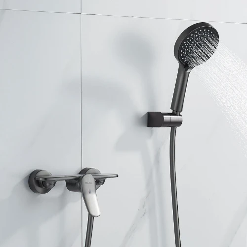 Смеситель для душа Shevanik S4716T цвет Оружейная сталь