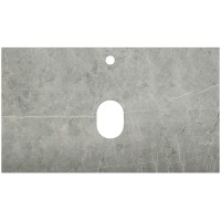 Столешница под раковину BelBagno 80 KEP-80-MGL Marmo Grigio Lucido искусственный камень (литьевой мрамор)
