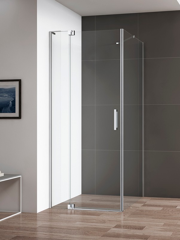 Душевой уголок Cezares Slider 80x80 SLIDER-AH-1-80-70/80-C-Cr профиль Хром стекло прозрачное