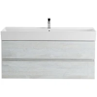 Тумба под раковину Cezares Molveno 46 120 MOLVENO 46-120-2C-SO-LB подвесная Legno Bianco МДФ / ЛДСП
