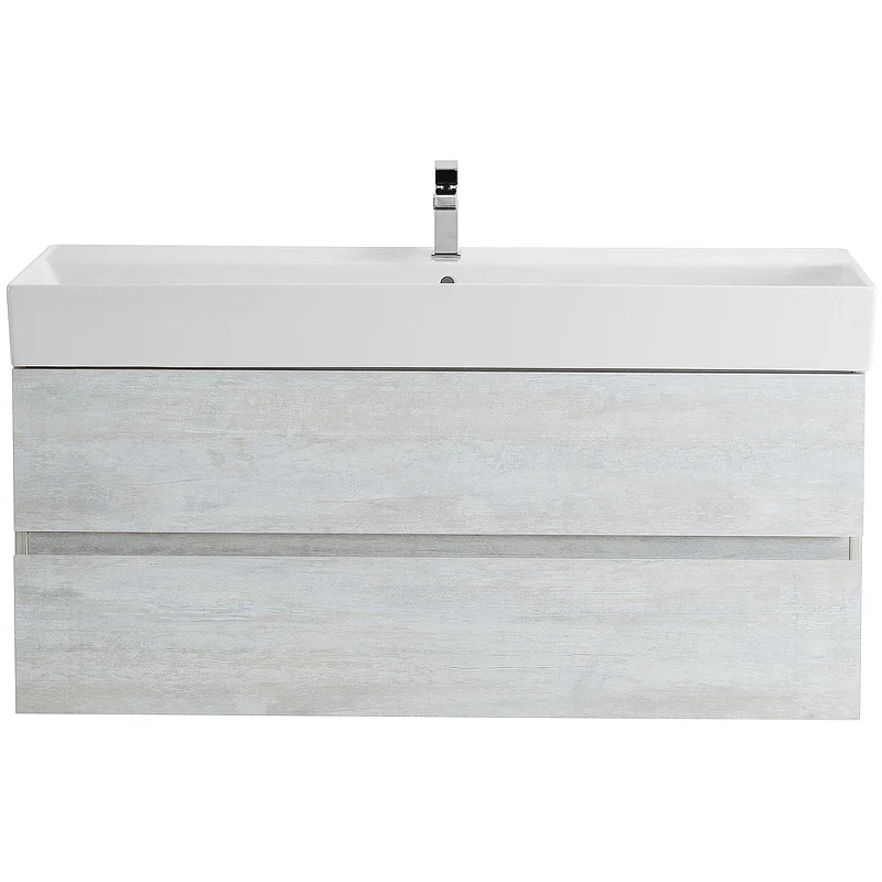 Тумба под раковину Cezares Molveno 46 120 MOLVENO 46-120-2C-SO-LB подвесная Legno Bianco МДФ / ЛДСП
