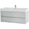 Тумба под раковину Cezares Molveno 46 120 MOLVENO 46-120-2C-SO-LB подвесная Legno Bianco МДФ / ЛДСП