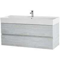 Тумба под раковину Cezares Molveno 46 120 MOLVENO 46-120-2C-SO-LB подвесная Legno Bianco МДФ / ЛДСП