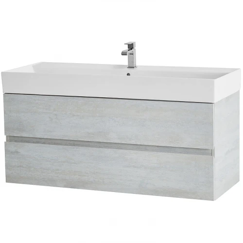 Тумба под раковину Cezares Molveno 46 120 MOLVENO 46-120-2C-SO-LB подвесная Legno Bianco МДФ / ЛДСП